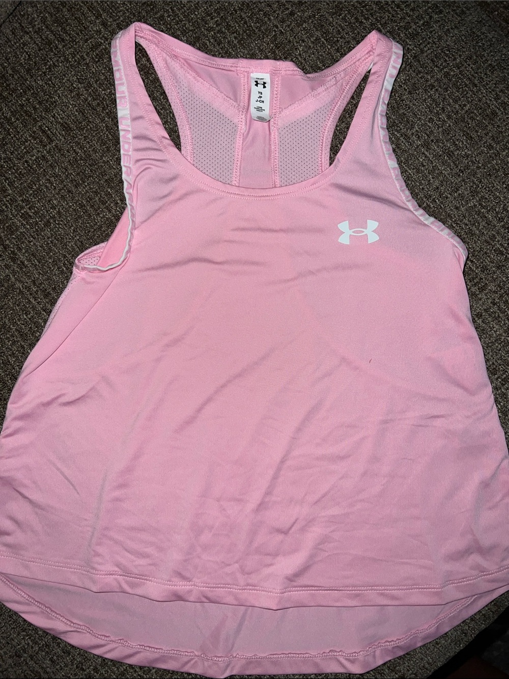 Under Armour Light Pink Racerback Training Tank